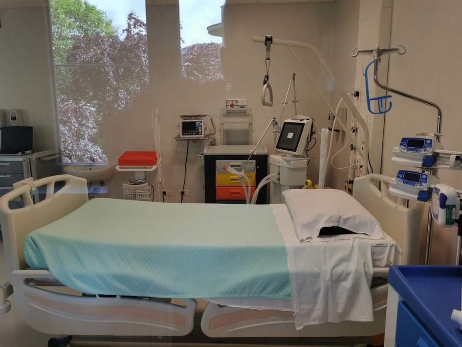 inaugurazione reparto terapia subIntesiva po colleferro sala