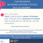 Vaccinazioni Scuderie Estensi a Tivoli